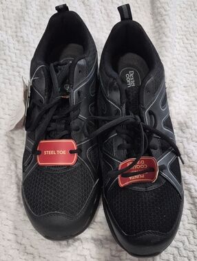 Dexter Men's Black Athletic Steel-Toe Work Shoes